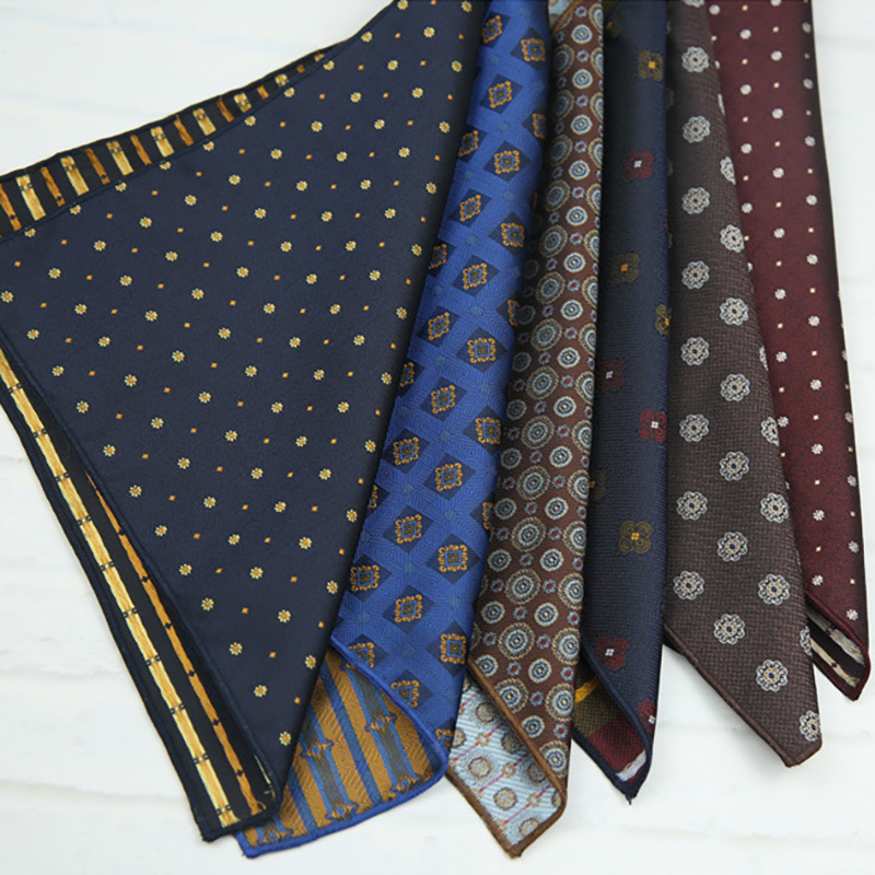 Pocket Square Set - Элегантный мужской платок-паше 23 см из
