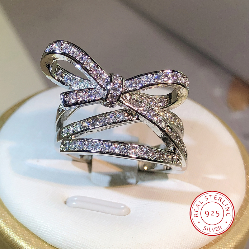 Tie Clip Silver - Классическое кольцо из стерлингового серебра 925