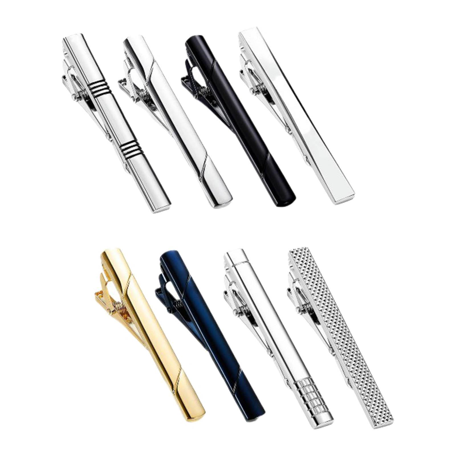 Tie Bar Set Gift - Зажимы для галстуков: набор классических, уникальных,
