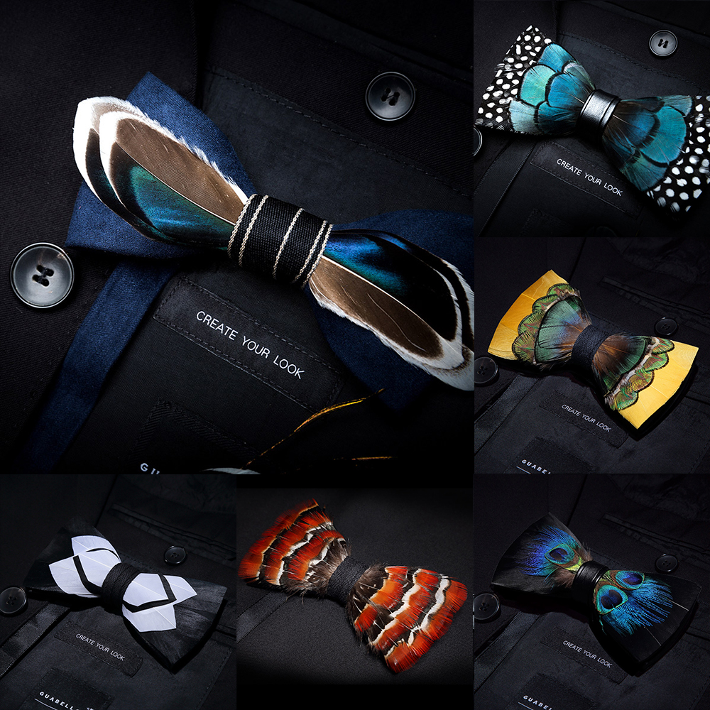 Bow Tie Pre Tied - Дизайнерский брендовый галстук-бабочка KAMBERFT ручной работы