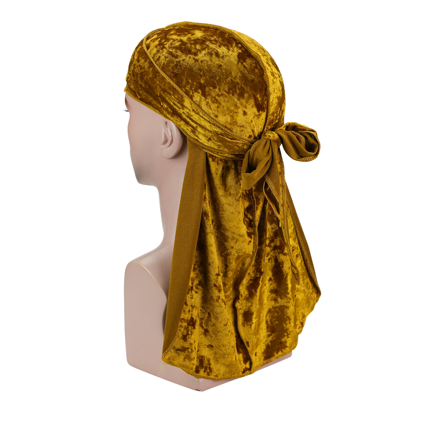 Bandana Doo Rag - Бархатная бандана Durag унисекс с бриллиантами