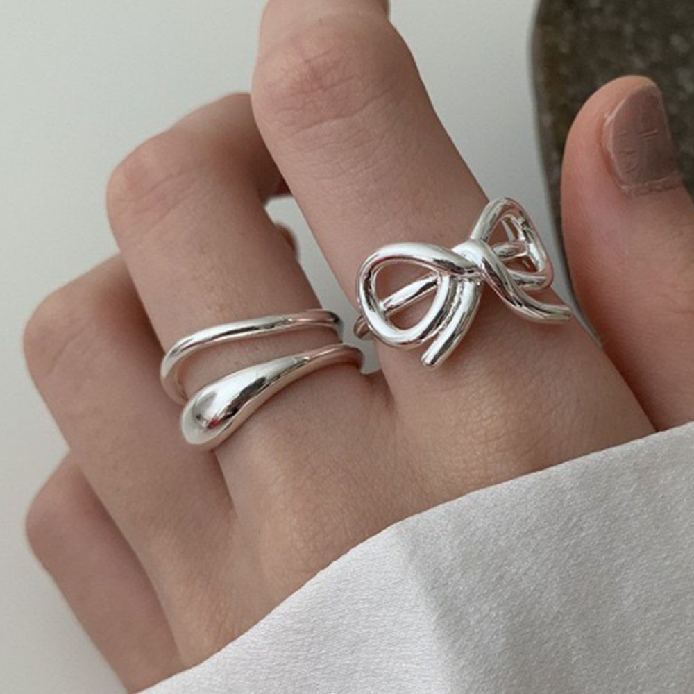 Tie Clip Silver - Простое кольцо из стерлингового серебра 925