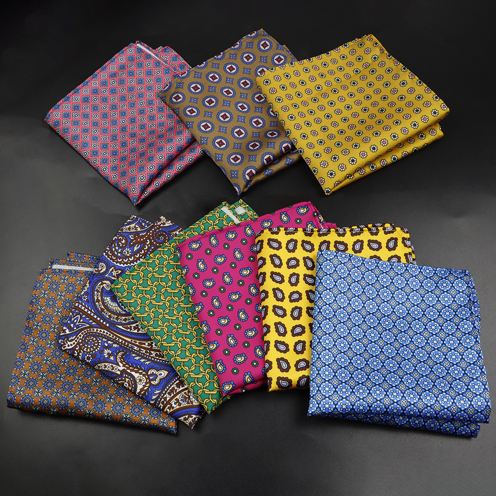 Pocket Square Set - Мужской модный нагрудный платок, мягкая новинка,