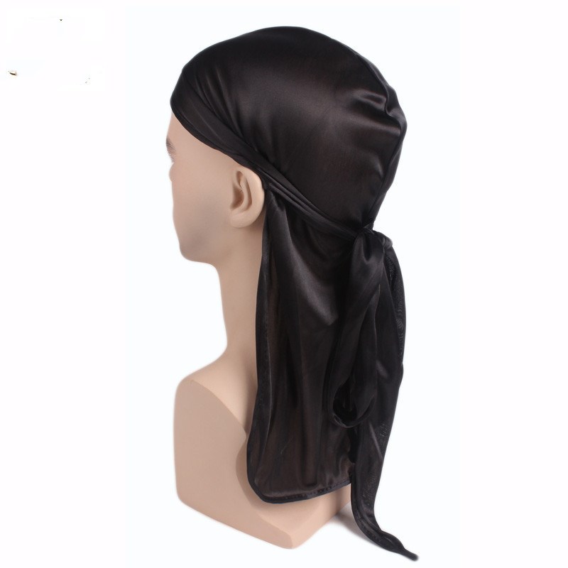 Bandana Doo Rag - Дышащие мужские шелковистые атласные вязаные банданы,