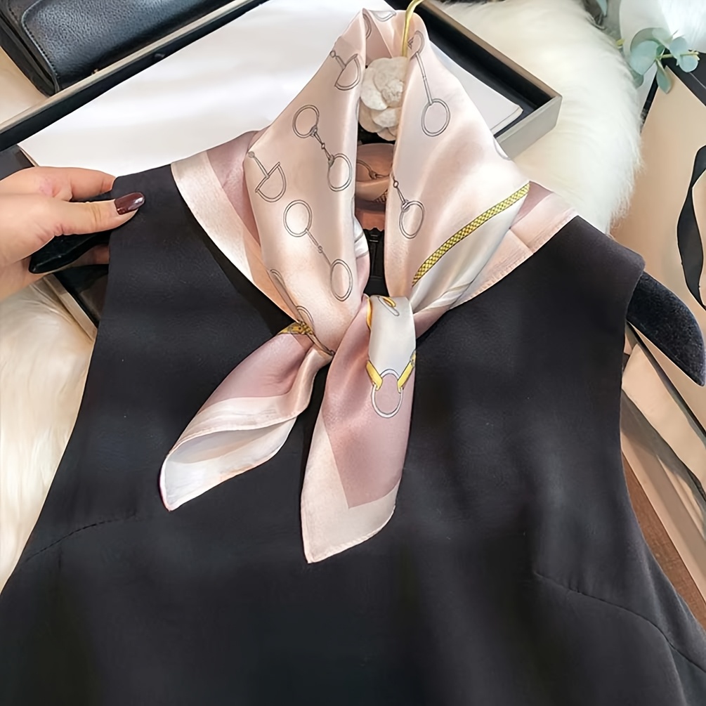 Scarf Silk Square - Роскошный квадратный платок из 100% натурального