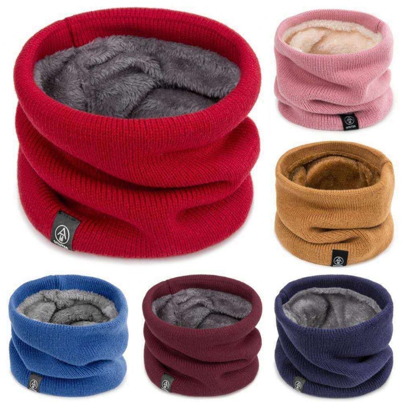 Neck Warmer Tube - Корейский теплый шарф унисекс с плюшевой