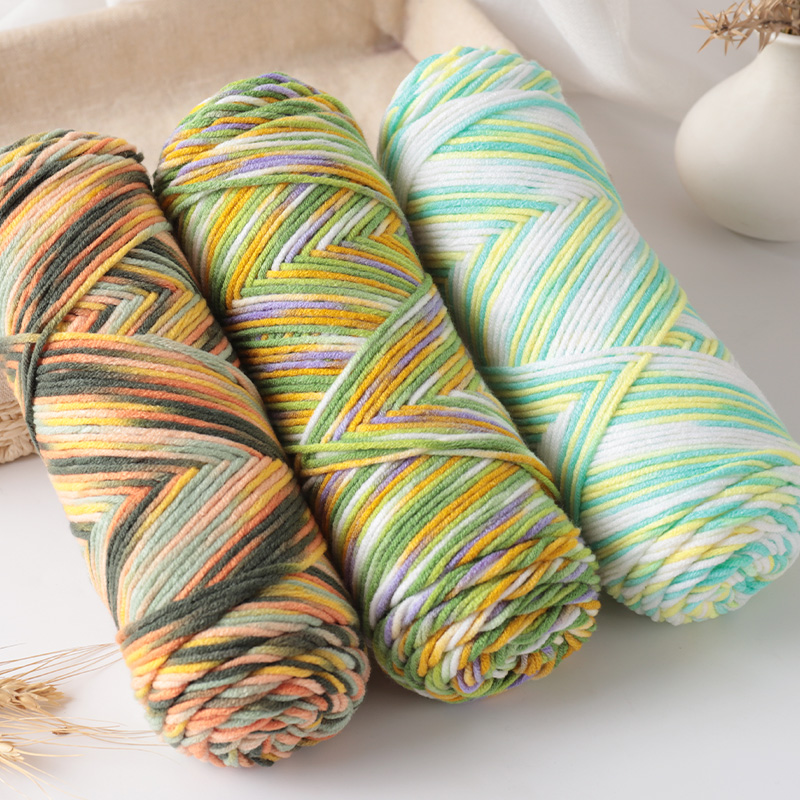 Woven Scarf Blanket - 300 г окрашенного ореолом, 5 нитей,