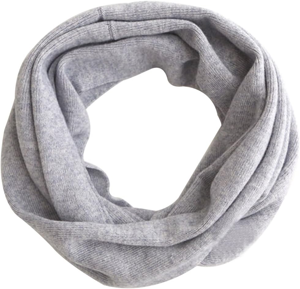 Infinity Scarf Knit - Мягкий кашемировый однотонный шарф унисекс, женский