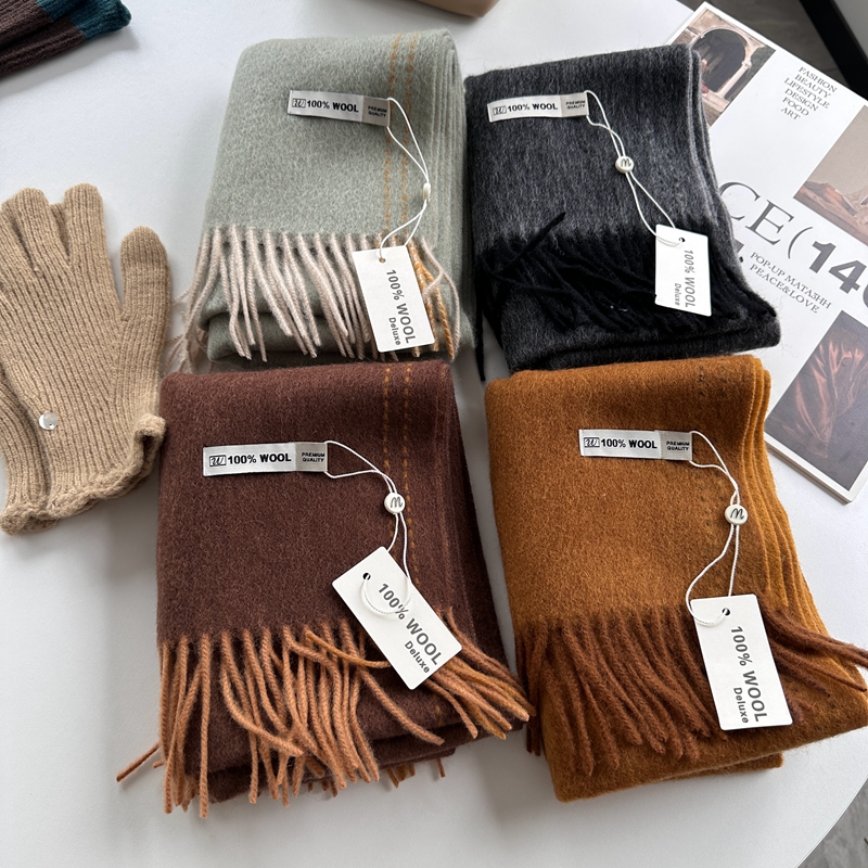 Muffler Men Wool - Элегантный шарф хорошего качества из 100%