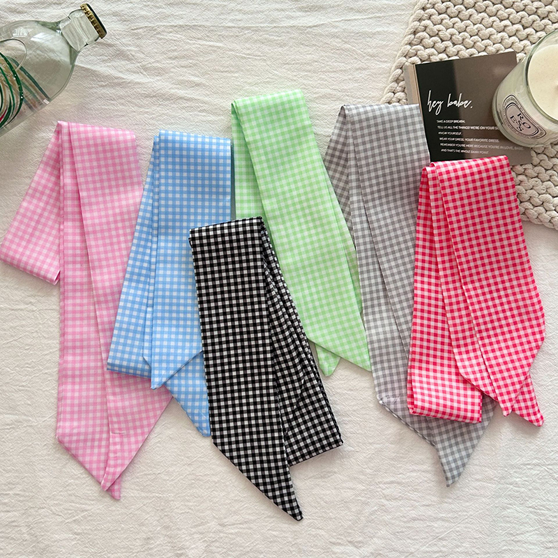 Silk Neck Scarf - Женский шарф, роскошный шелковый шарф, модная