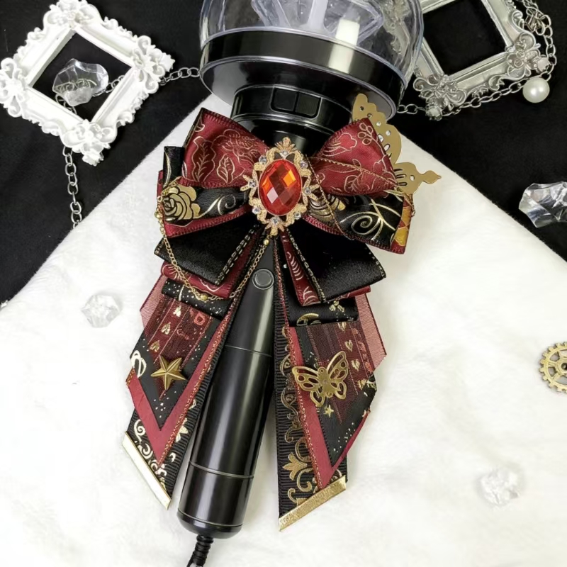 Tie Bar Set Gift - Винтажный комплект аксессуаров в стиле Лолита: