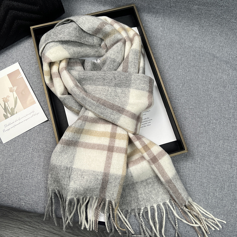Muffler Men Wool - Высокое качество, шарф из 100% шерсти,