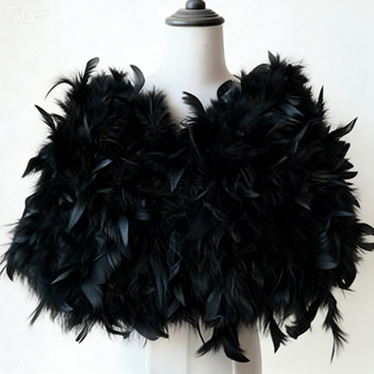 Stole Wedding Shawl - Новая женская накидка со страусиными перьями,