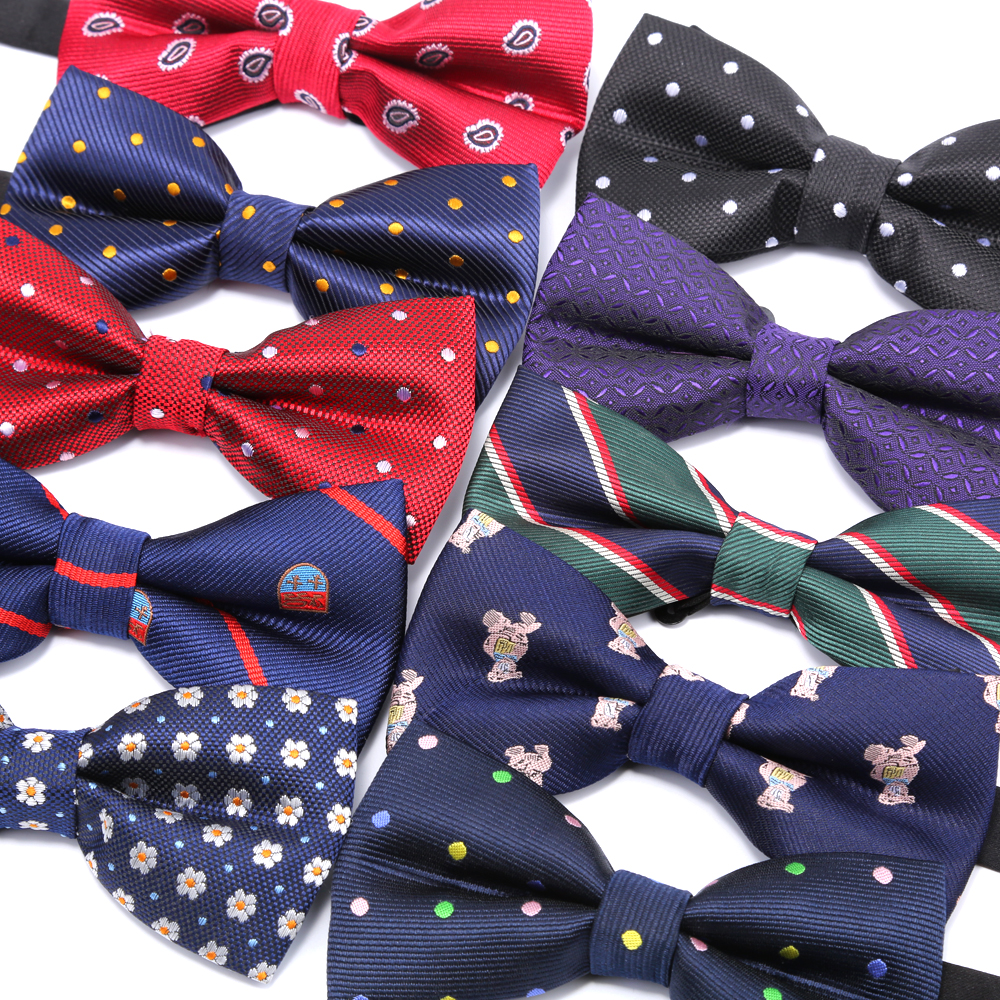 Bow Tie Pre Tied - Регулируемый предварительно завязанный галстук-бабочка для мужчин,
