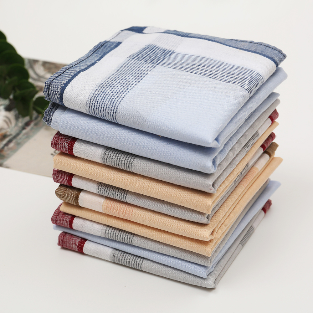 Handkerchief Cotton Men - Мужской носовой платок окрашенной в пряже