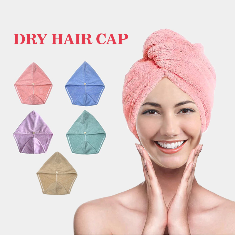 Head Wrap Turban - Полотенце для волос из микрофибры для
