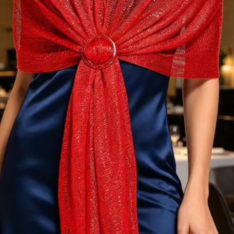 Stole Wedding Shawl - Накидка для подружки невесты: женская блестящая