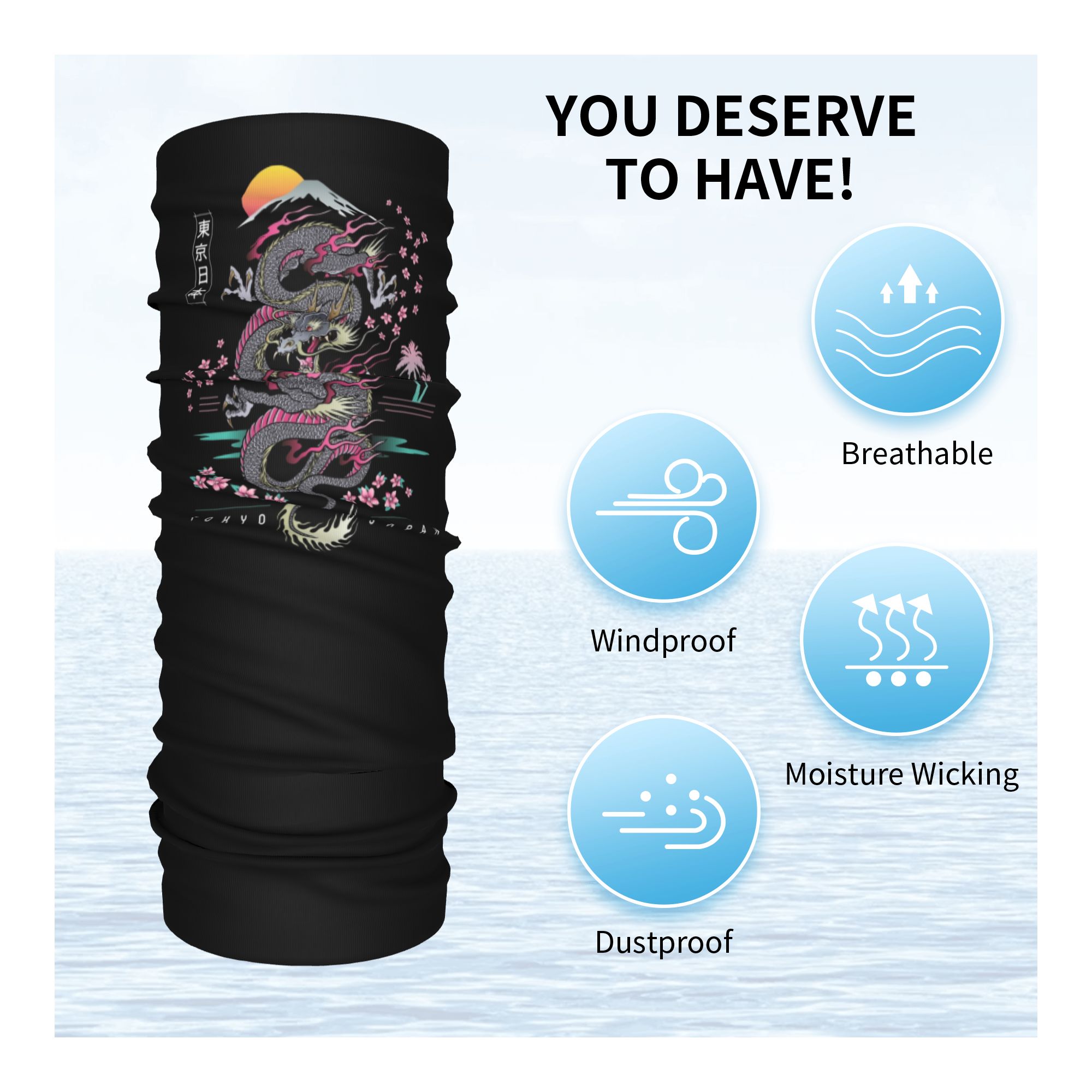 Индивидуальный зимний шарф-тру – обзор и цена Neck Warmer Tube