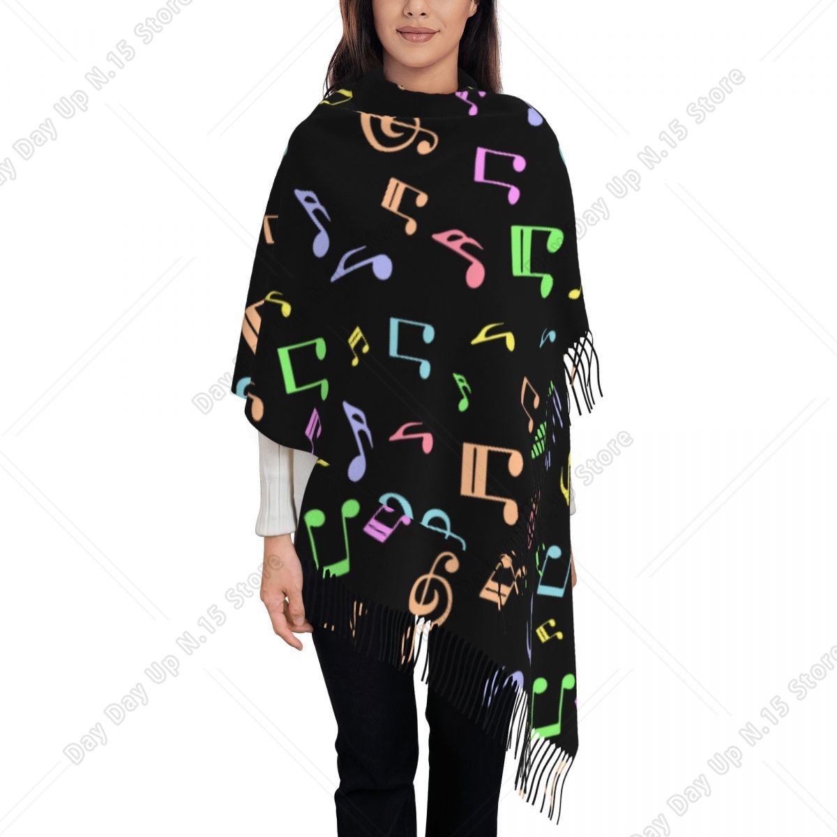 Милый и яркий шарф-накидка с у – обзор и цена Pashmina Wrap Large