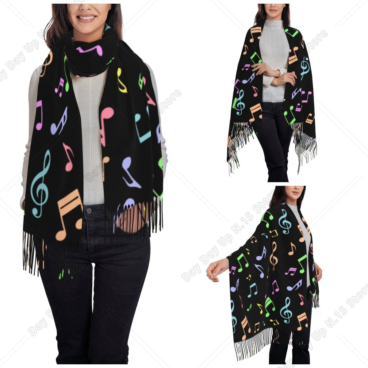 Милый и яркий шарф-накидка с у – обзор и цена Pashmina Wrap Large
