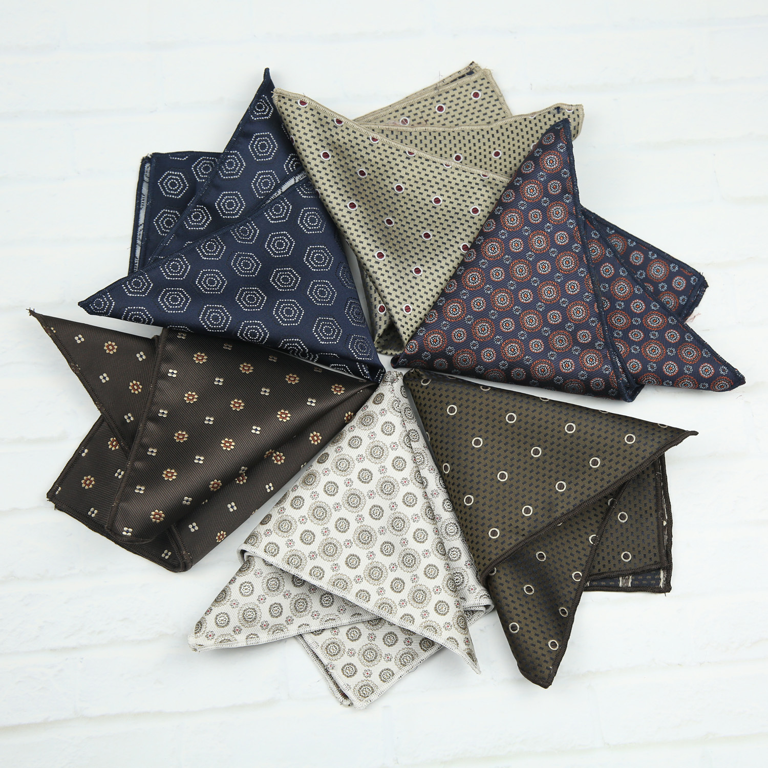 Элегантный мужской платок-паше – обзор и цена Pocket Square Set