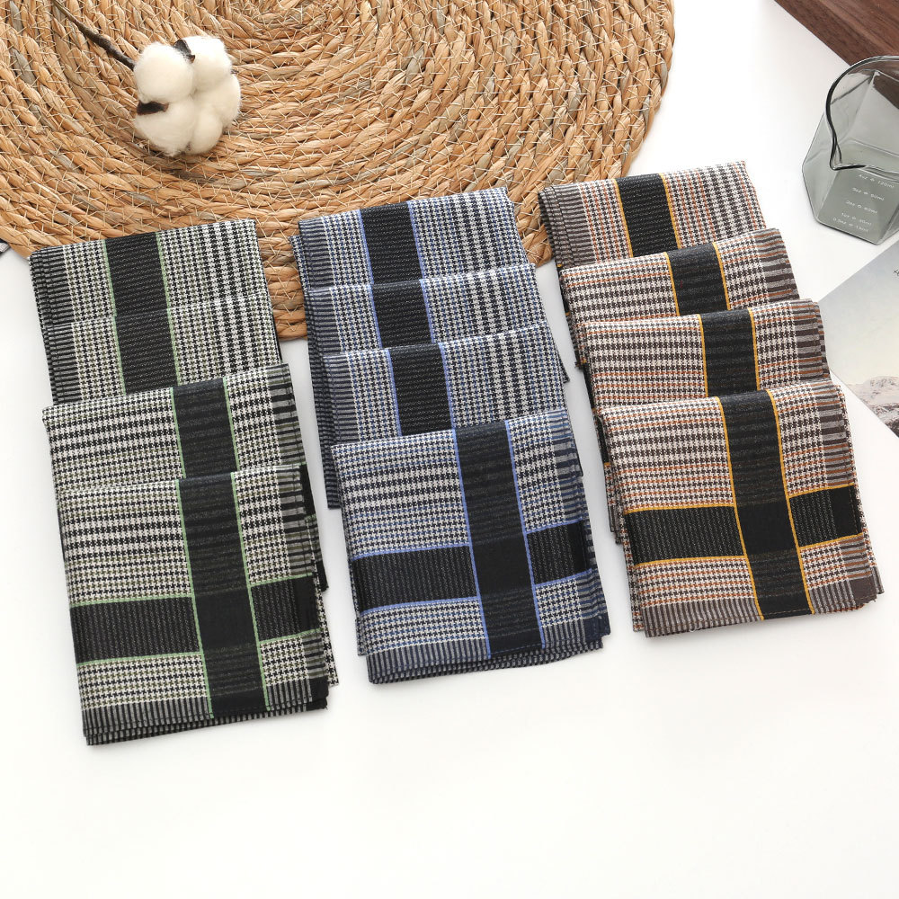 3/6/12 шт. мужской носовой пла – обзор и цена Handkerchief Cotton Men