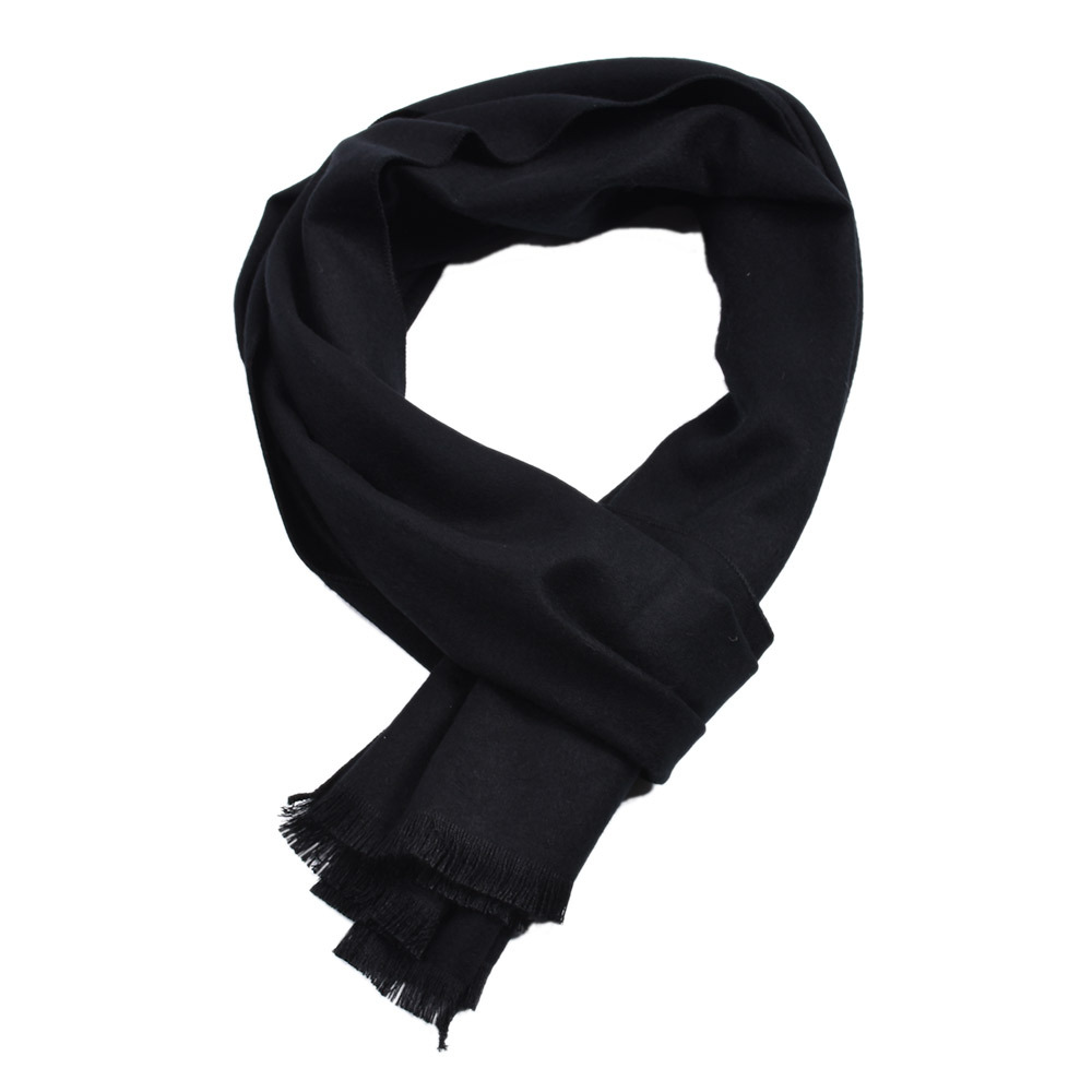 Сплошной цвет кашемировый шарф – обзор и цена Muffler Men Wool