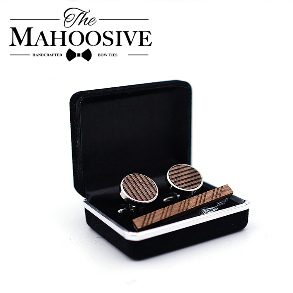 Высококачественные деревянные  – обзор и цена Tie Bar Set Gift