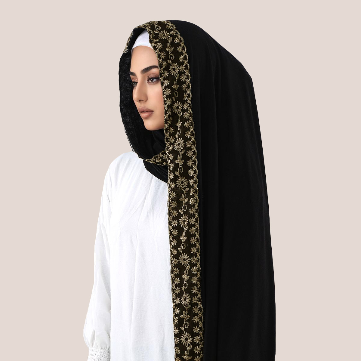 Хлопковый трикотаж с кружевной – обзор и цена Head Wrap Turban