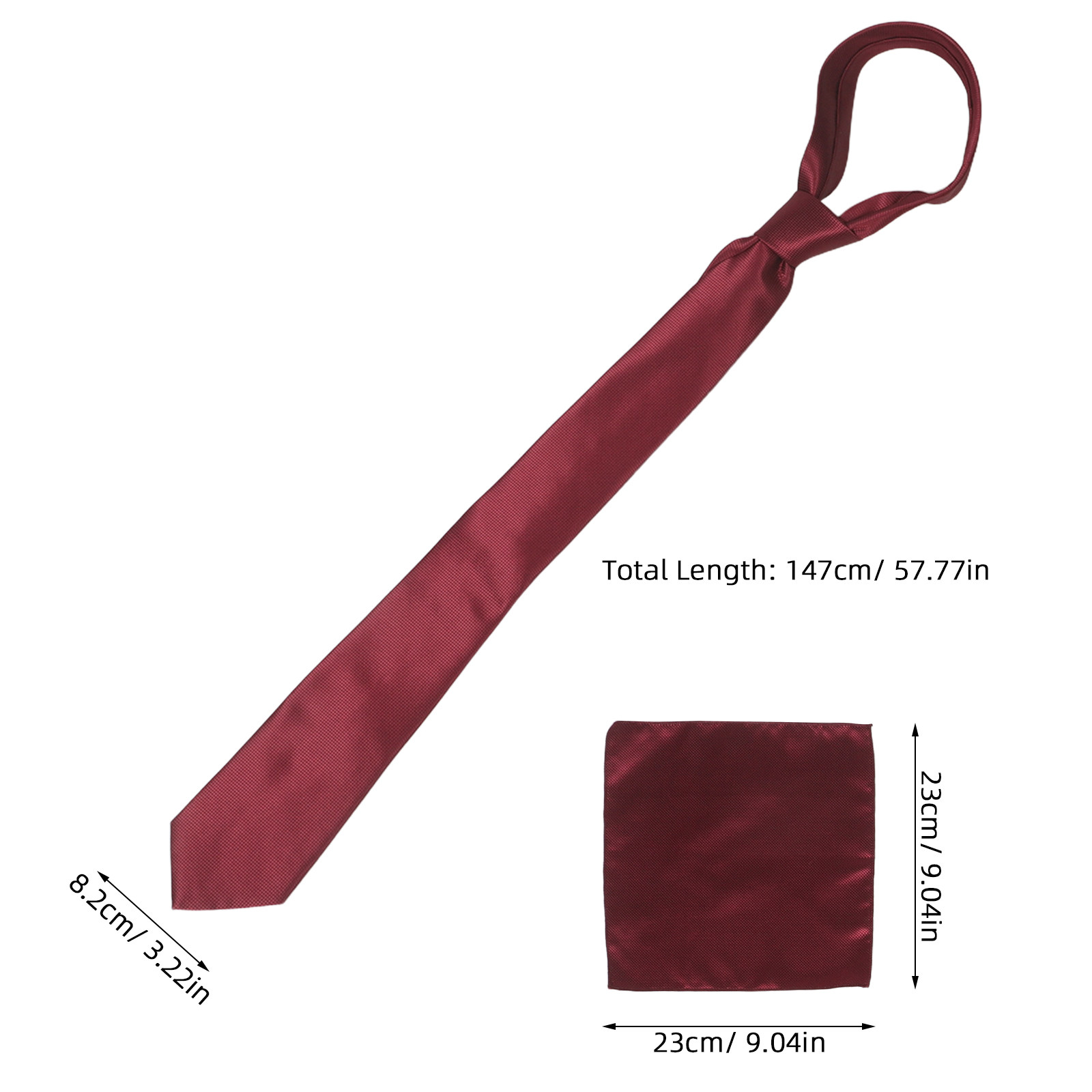 Однотонный мужской галстук и н – обзор и цена Pocket Square Set