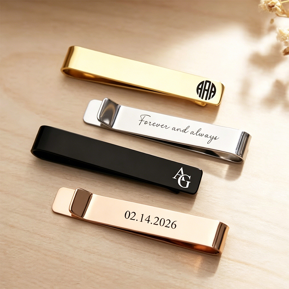 Зажим для галстука из нержавею – обзор и цена Tie Clip Silver