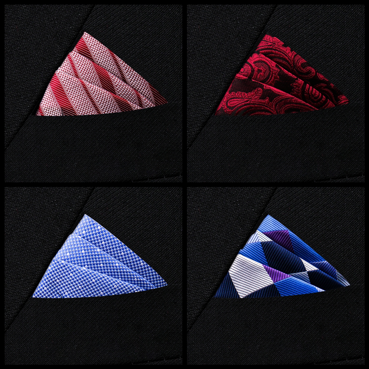 Карманный квадратный высококач – обзор и цена Pocket Square Set