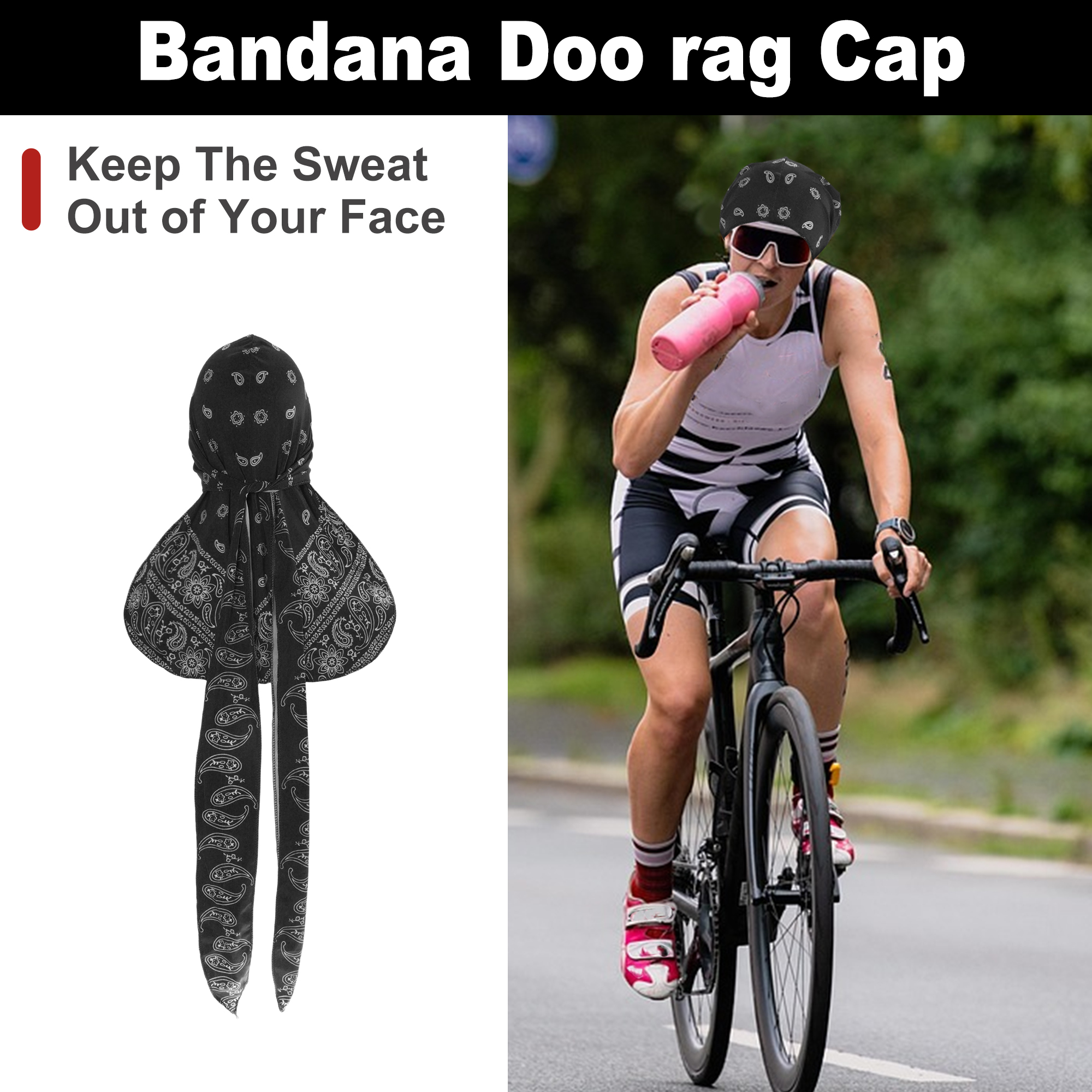 X Autohaux Дышащий велосипедны – обзор и цена Bandana Doo Rag