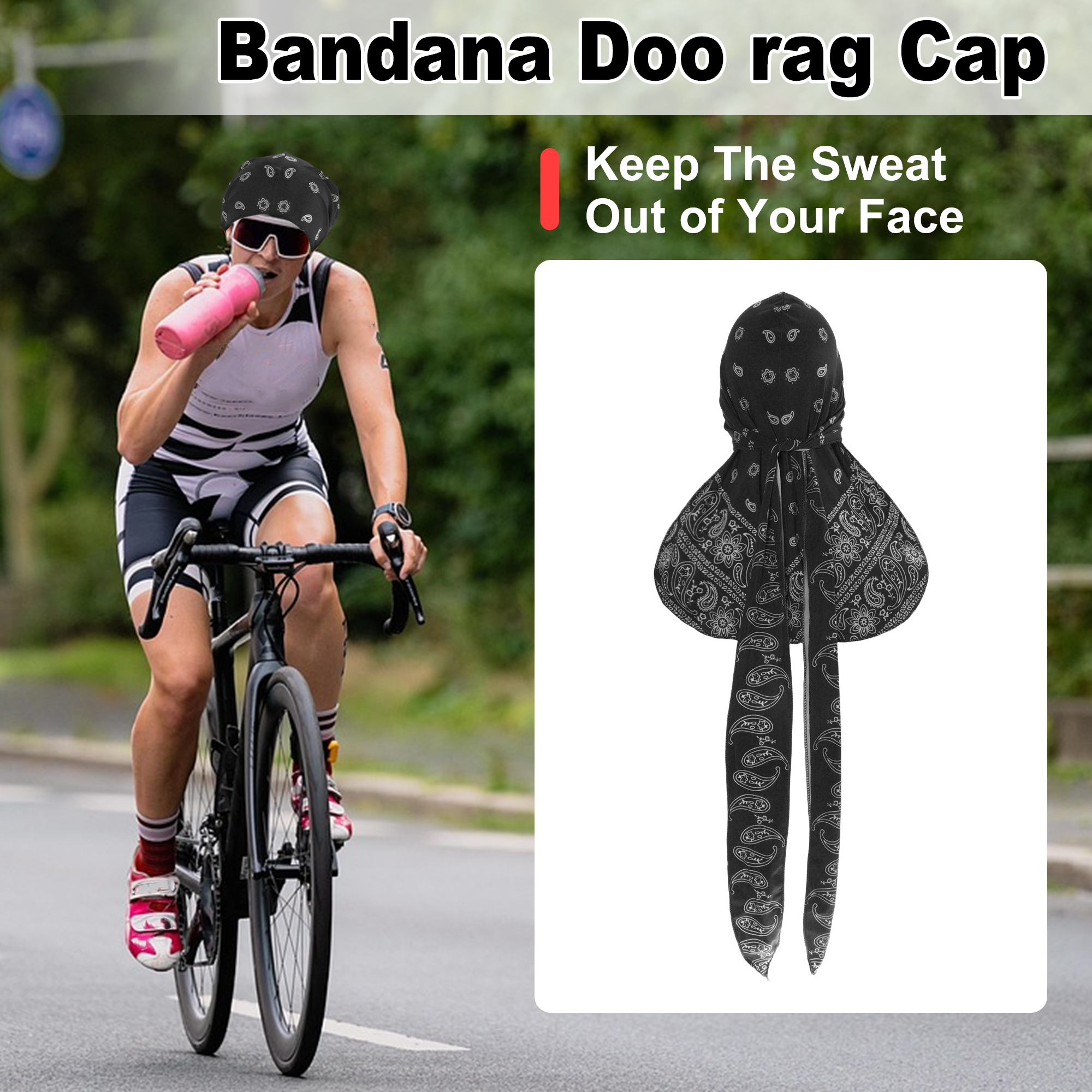 X Autohaux Дышащий велосипедны – обзор и цена Bandana Doo Rag