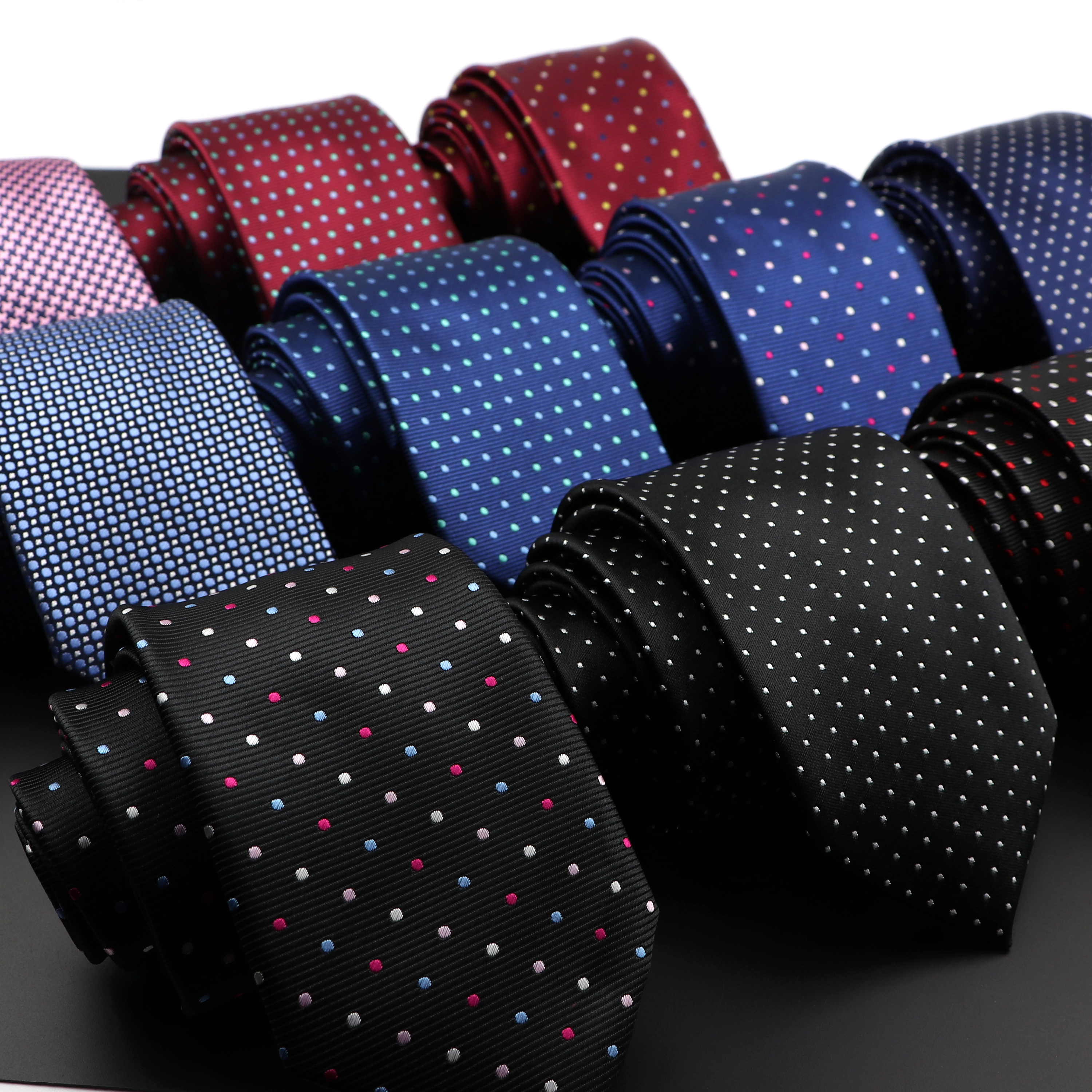 Мужской узкий полиэстеровый га – обзор и цена Skinny Tie Men