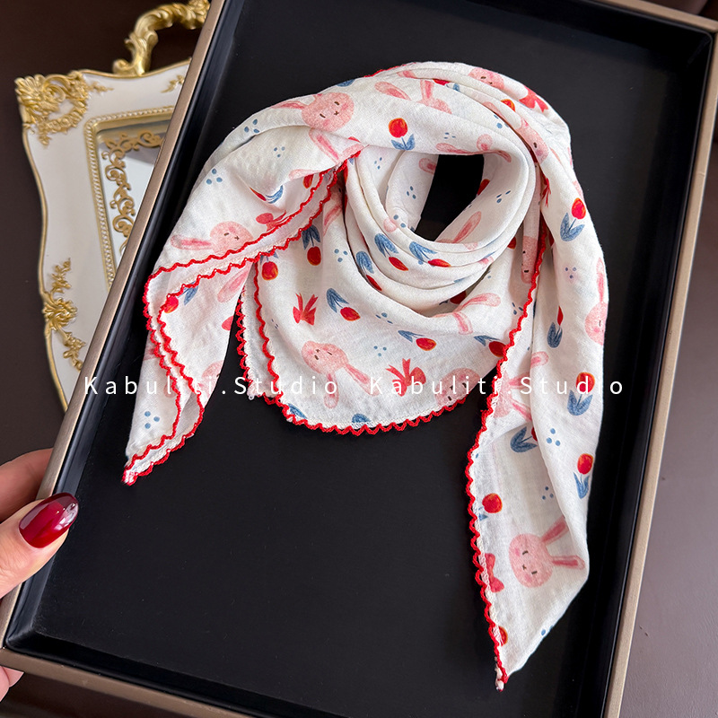 Хлопково-льняной квадратный пл – обзор и цена Ascot Neck Scarf