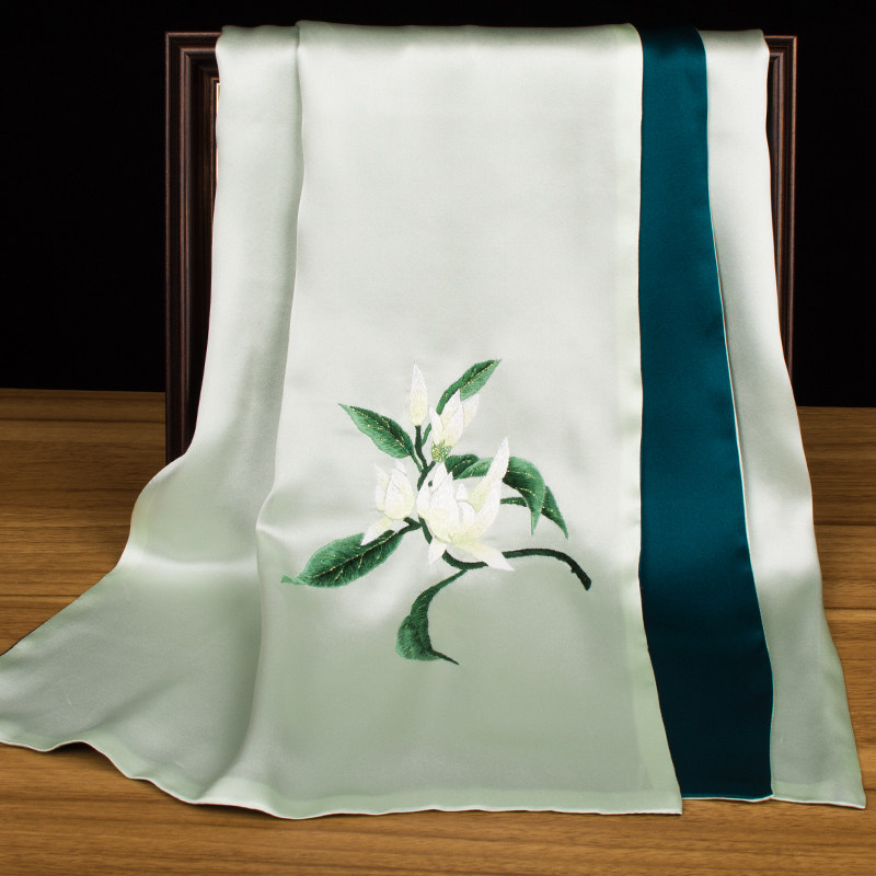 Шарф из чистого шелка с сучжоу – обзор и цена Silk Neck Scarf