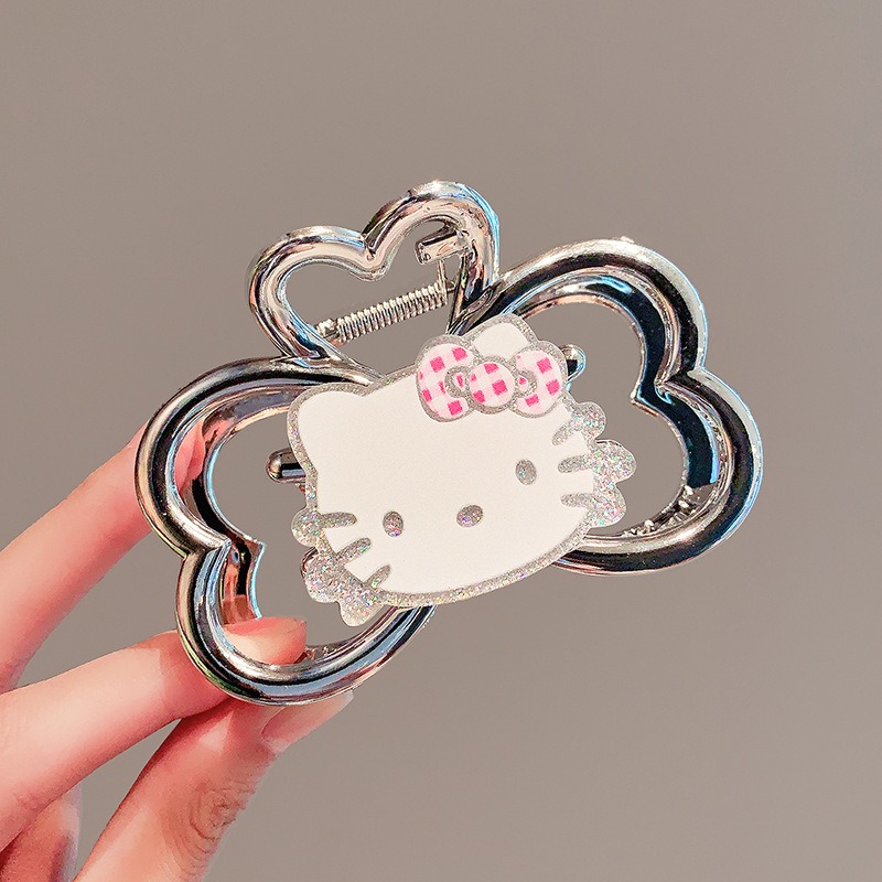 Заколка-краб Hello Kitty Kawai – обзор и цена Tie Clip Silver