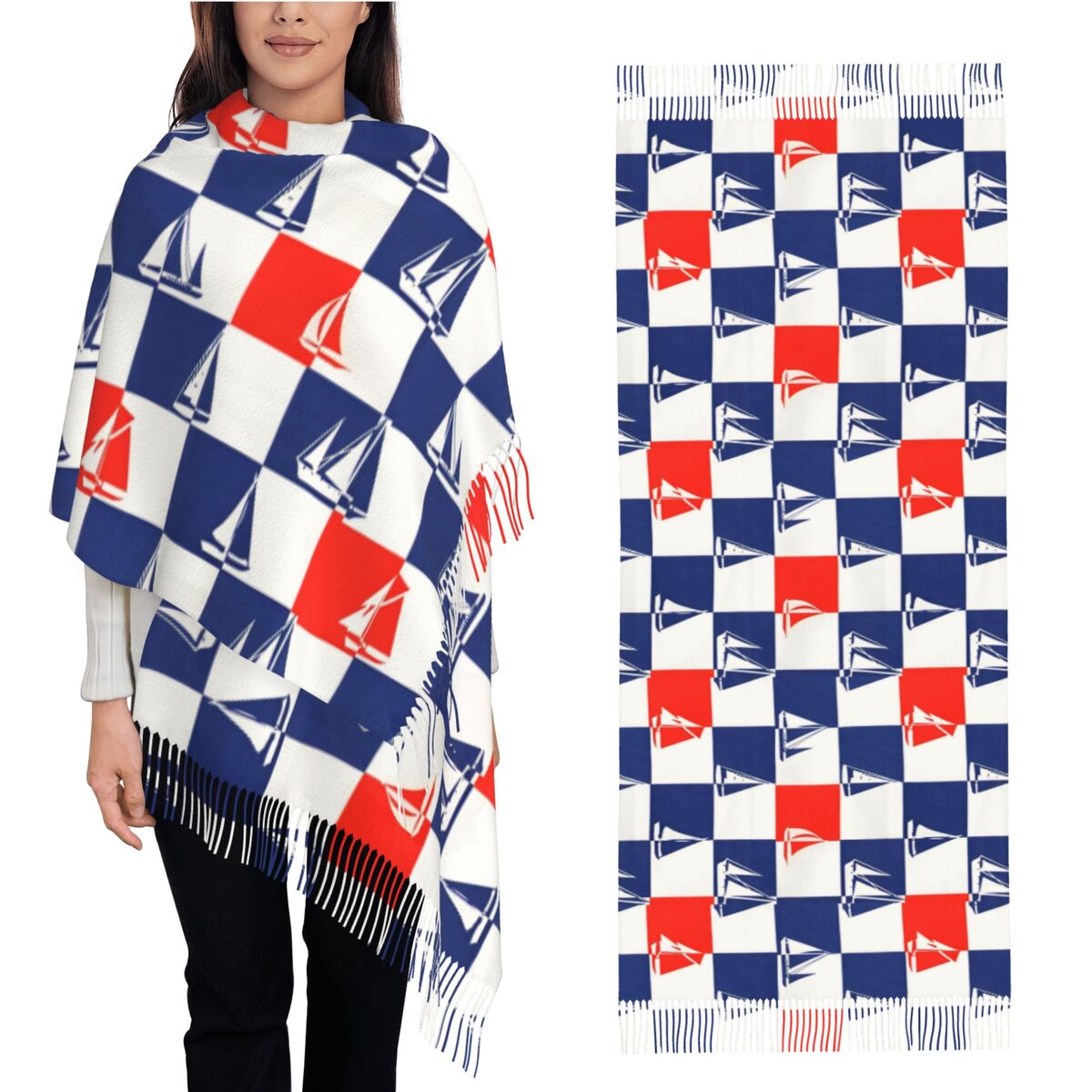 Парусный корабль океанский шар – обзор и цена Pashmina Wrap Large