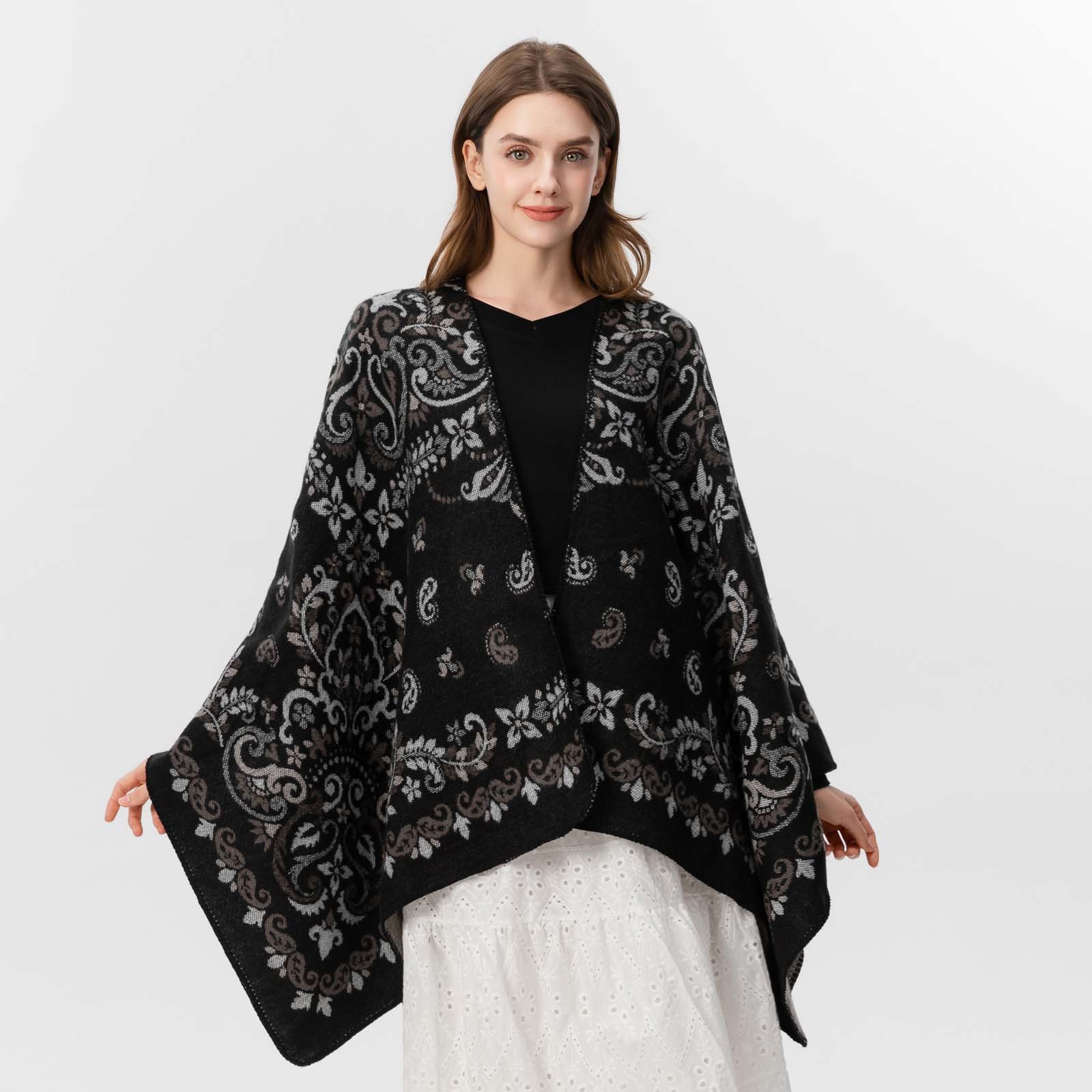Роскошный женский кашемировый  – обзор и цена Stole Wedding Shawl