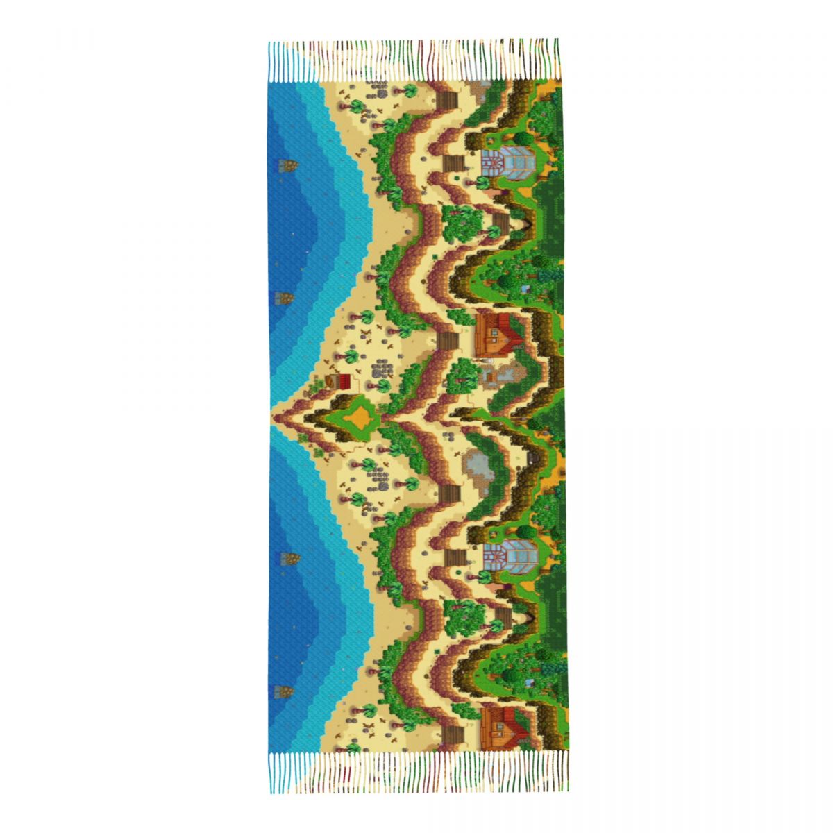 Шарф Stardew Valley Map для же – обзор и цена Pashmina Wrap Large