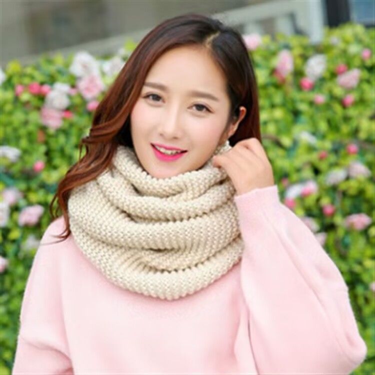 Зимний шарф для женщин, вязаны – обзор и цена Infinity Scarf Knit