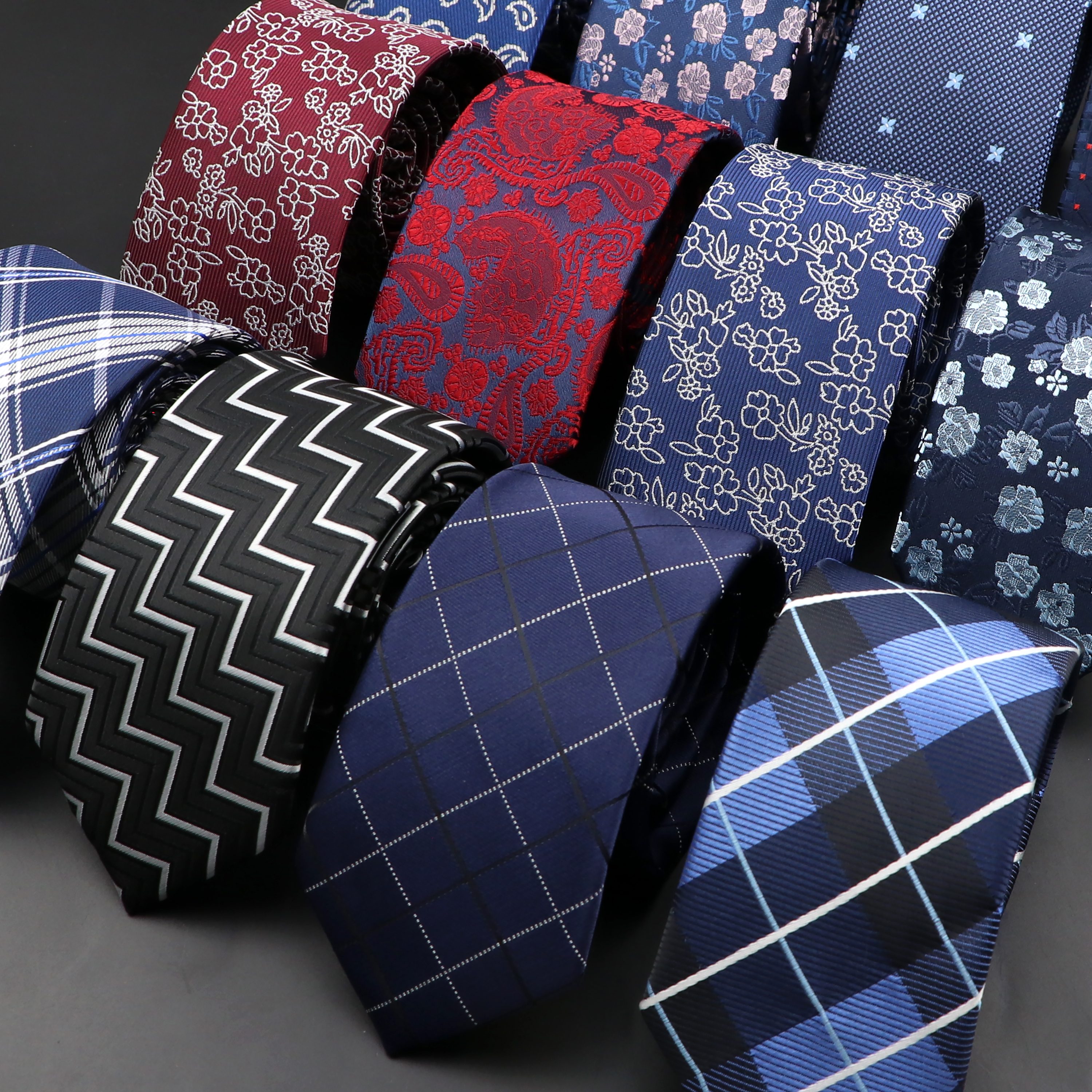 Галстук мужской жаккардовый од – обзор и цена Skinny Tie Men