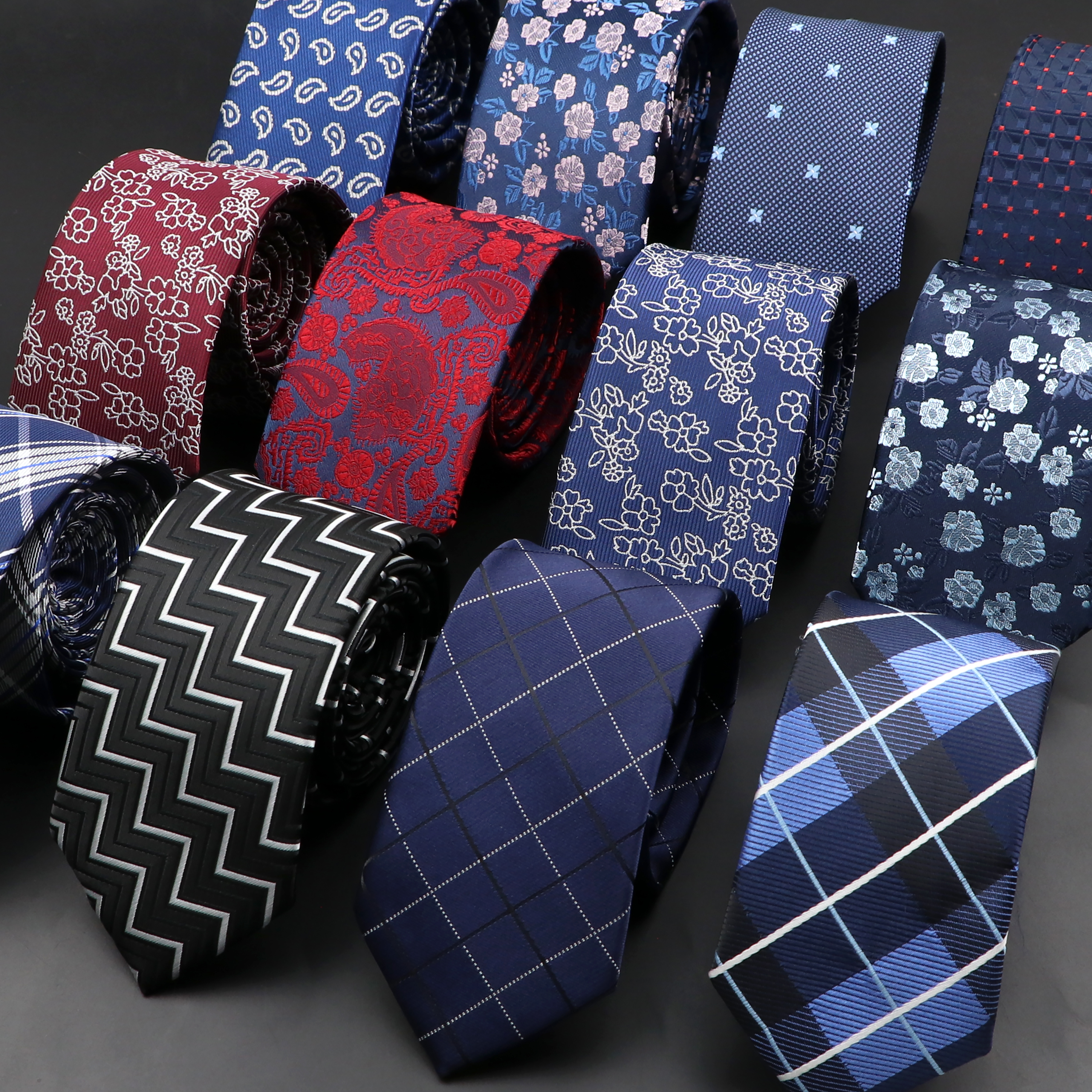Галстук мужской жаккардовый од – обзор и цена Skinny Tie Men