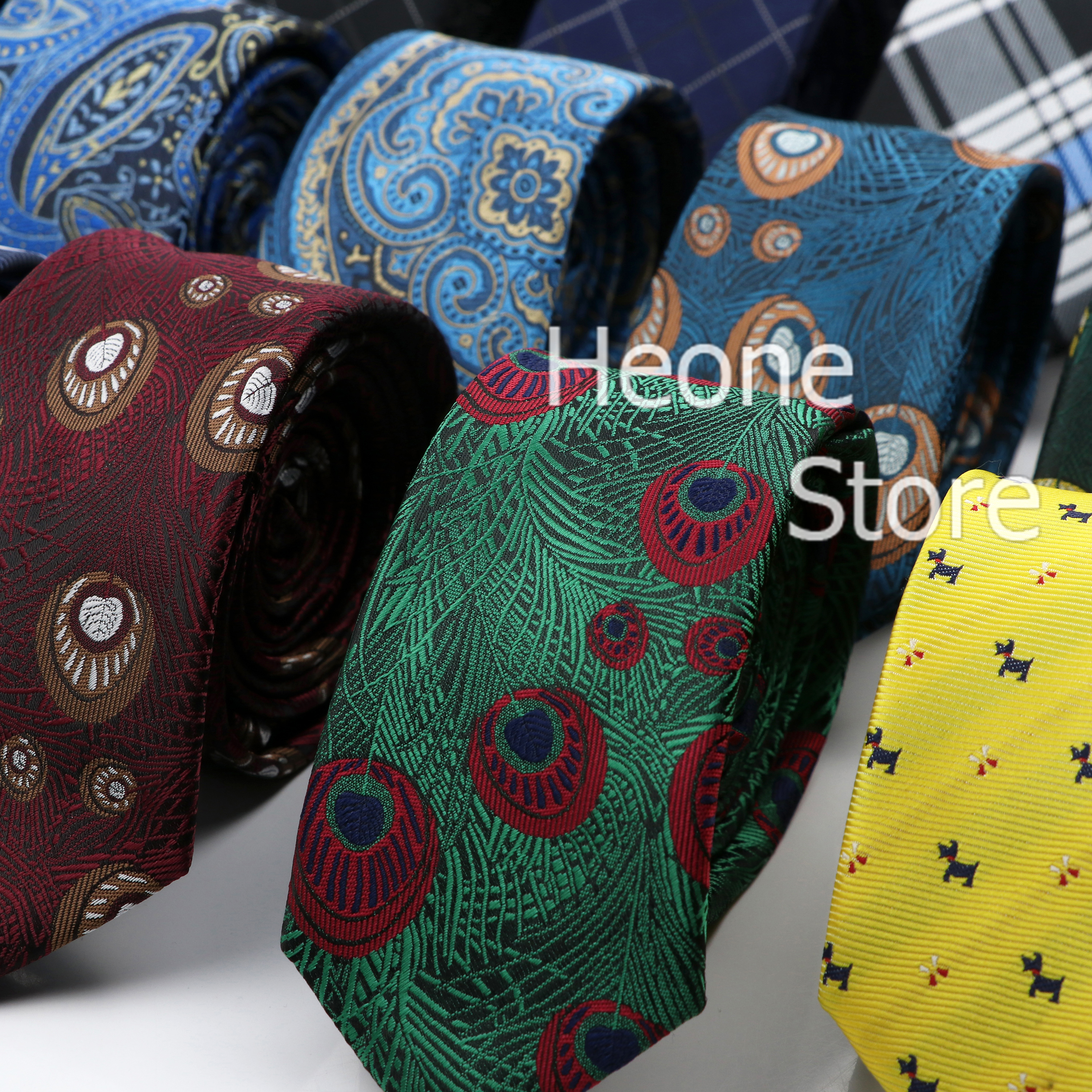 Галстук мужской жаккардовый од – обзор и цена Skinny Tie Men