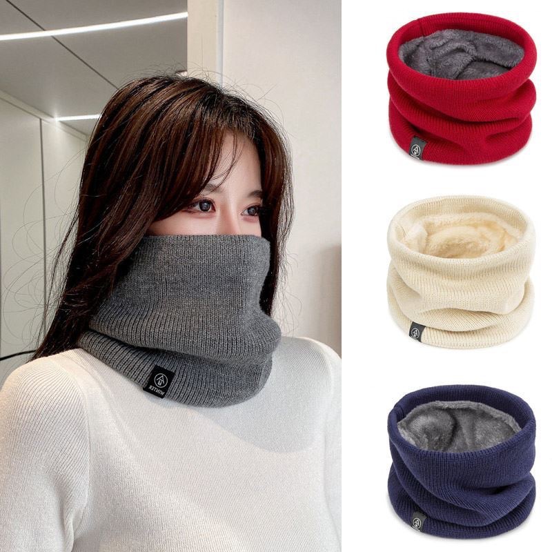 Зимний вязаный плюшевый толсты – обзор и цена Infinity Scarf Knit