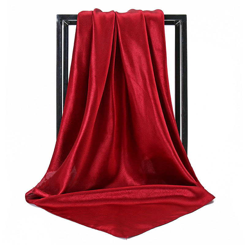Женская мода 90*90 см, осень-л – обзор и цена Scarf Silk Square