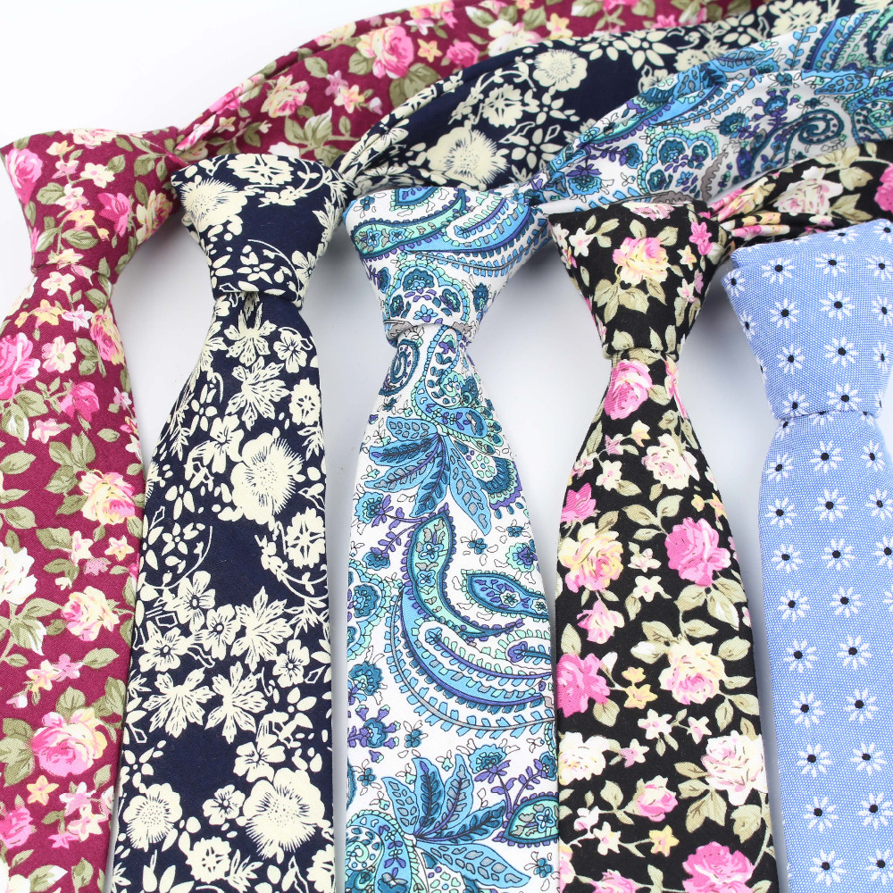 Галстук мужской, хлопковый, яр – обзор и цена Skinny Tie Men
