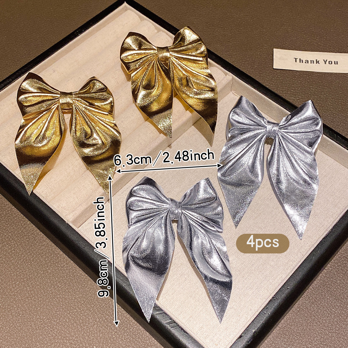 4 модных заколки для волос с б – обзор и цена Tie Clip Silver