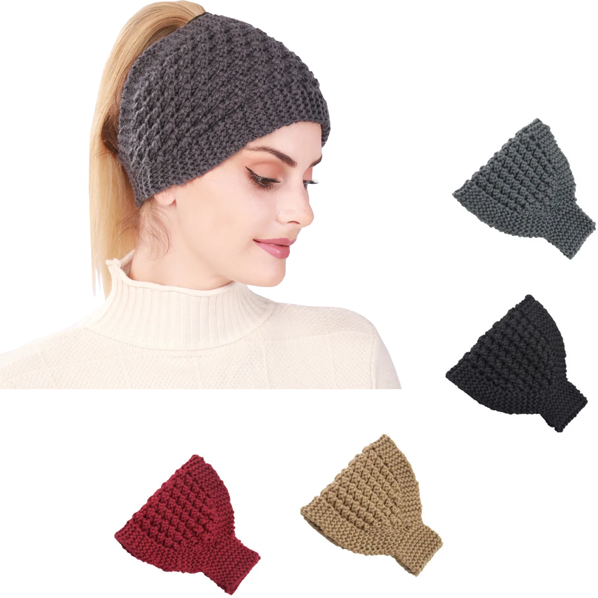 1 шт. Вязаный мягкий эластичны – обзор и цена Head Wrap Turban